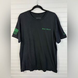 Men's Black & Green ACAL Clothing 'Goon Squad' Graphic Tee. Size XL. USA Made.